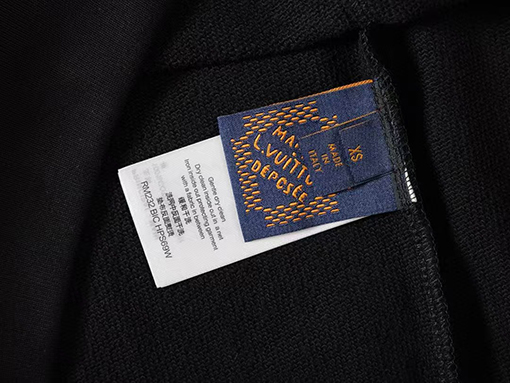  ルイヴィトン コットンシグネチャークルーネック スウェット長袖 Tシャツ 1AFVAO