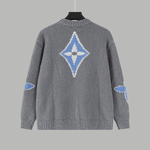 ルイヴィトン クローバージャカードクルーネックセーター