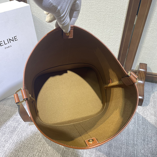 セリーヌ CELINE FOLCO クラシックなモノグラムバケツバッグ