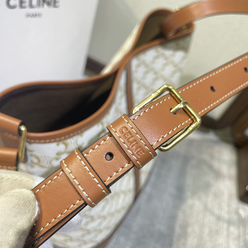 セリーヌ CELINE FOLCO クラシックなモノグラムバケツバッグ