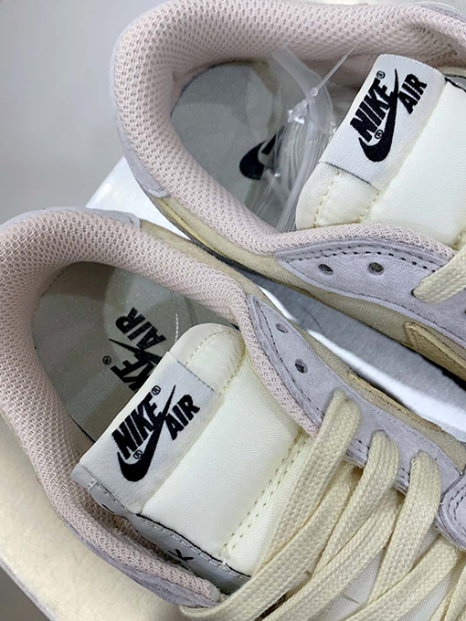 ナイキTravis Scott x Air Jordan AJ1 Low OG SP TSコラボバーブローカットスニーカー
