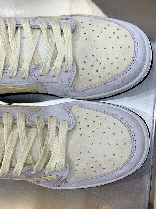 ナイキTravis Scott x Air Jordan AJ1 Low OG SP TSコラボバーブローカットスニーカー