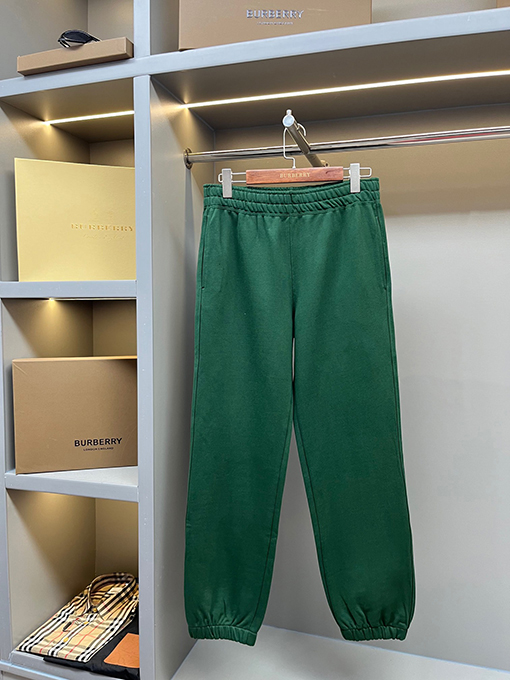 バーバリー新しい刺繍ラベリング綿のゆるいパンツ