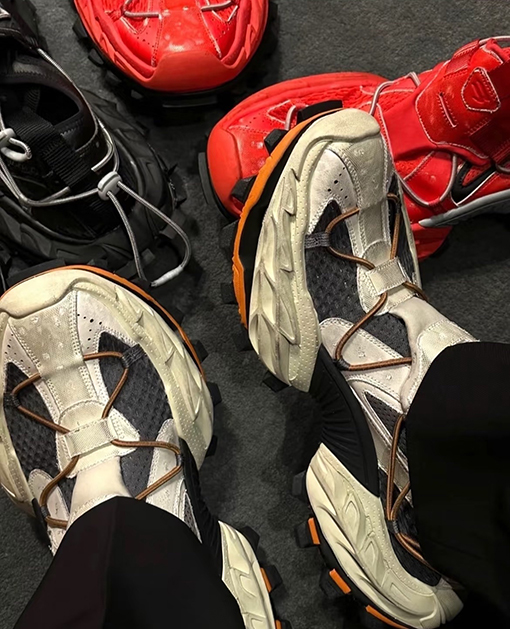 バレンシアガBalenciaga Hike Spring Sneakers 25Ss ハイキングシューズ