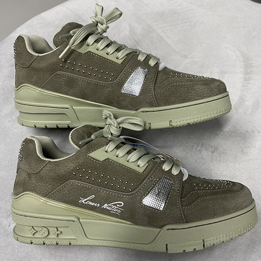 ルイヴィトンLouis V Trainer Sneaker 25ss スエード スニーカー