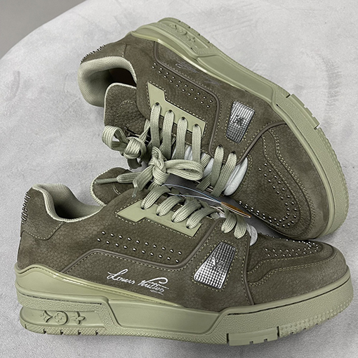 ルイヴィトンLouis V Trainer Sneaker 25ss スエード スニーカー