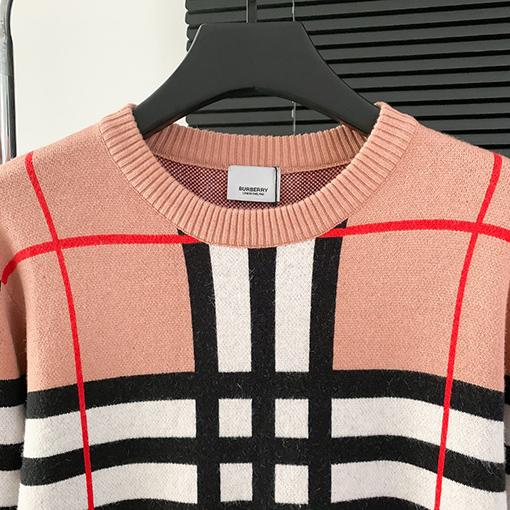 バーバリーBURBERRYストライプニットセーター
