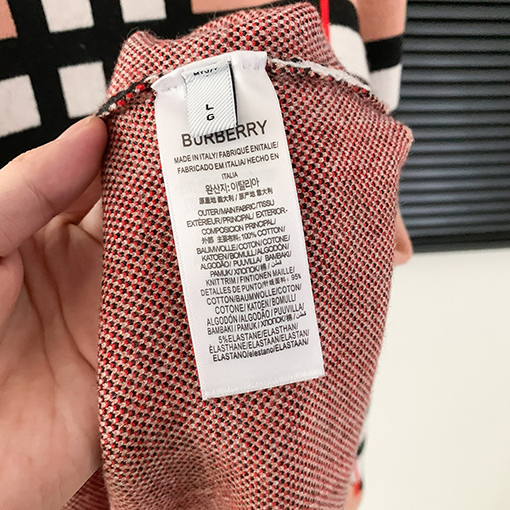 バーバリーBURBERRYストライプニットセーター