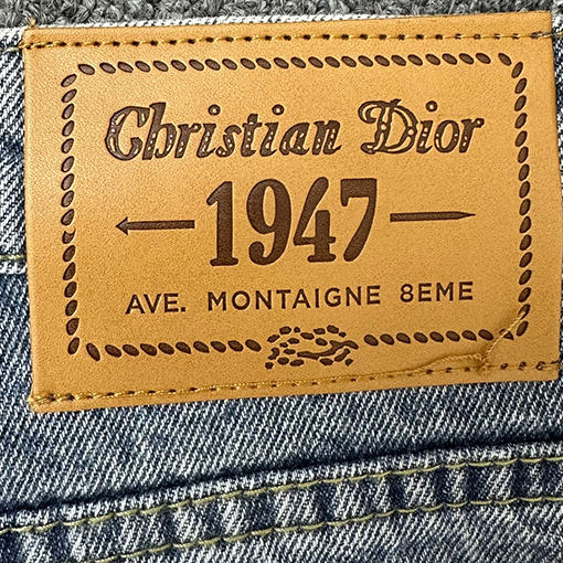 ディオール Dior刺繍文字スキニージーンズ