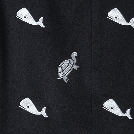 トムブラウンTBクジラウミガメショーのカシミヤカジュアルスーツジャケット