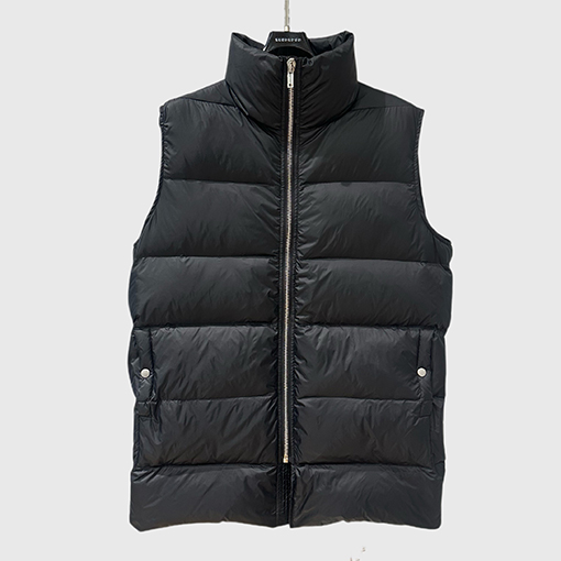 リックオウエンススーパーコピーノースリーブダウンジャケットジッパーベストジャケット