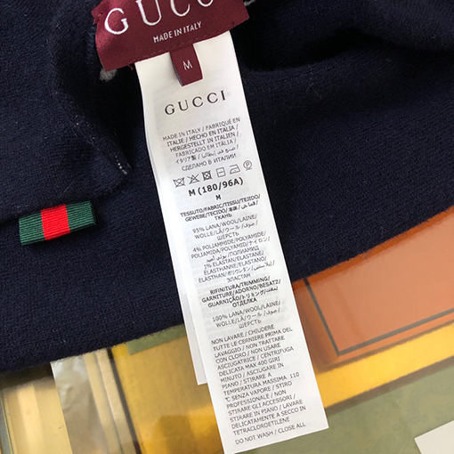 グッチGUCCIスーパーコピーリバーシブルGGウールフードジップアップジャンパー
