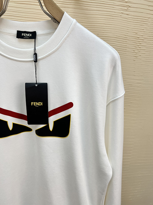 フェンディスーパーコピーラウンドネックファッション長袖パーカー