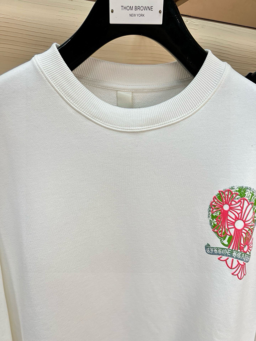 クロムハーツ 刺繍文字コットンパーカー