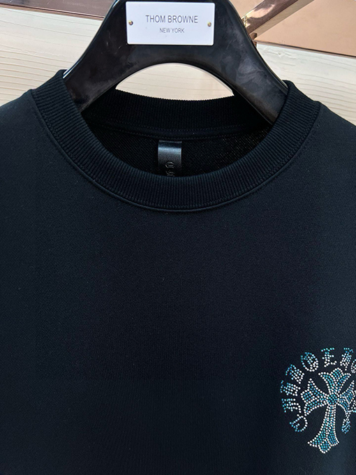 クロムハーツ 刺繍されたアルファベットのコットンパーカー