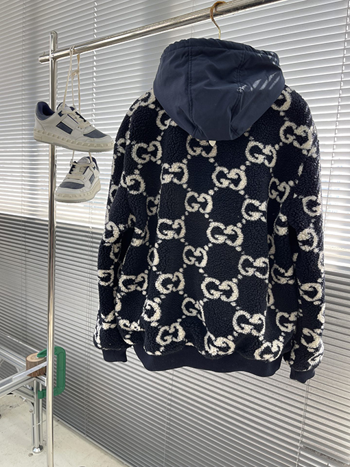 グッチ オールドフラワーカシミヤジャケット