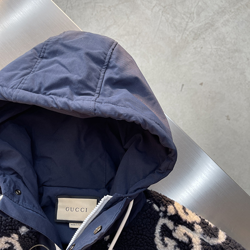 グッチ オールドフラワーカシミヤジャケット