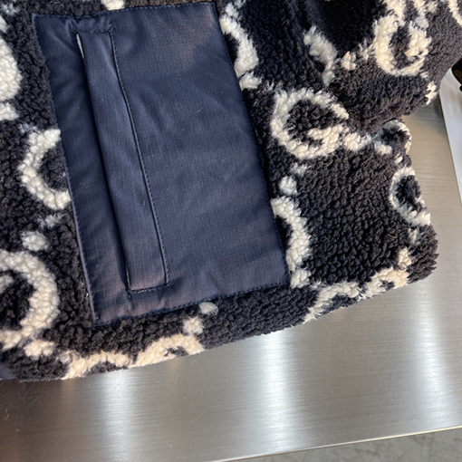グッチ オールドフラワーカシミヤジャケット