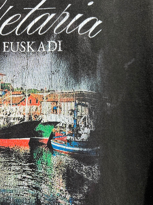 バレンシアガ 夜景ウォッシュ半袖Tシャツ
