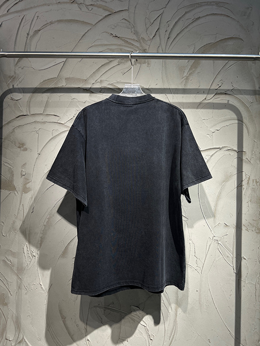バレンシアガ 夜景ウォッシュ半袖Tシャツ