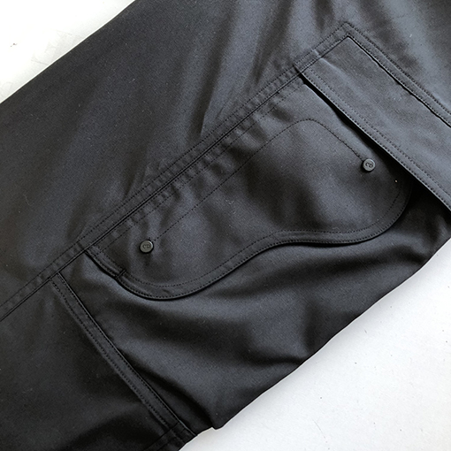 ディオール新しい黒いポケットワークパンツ