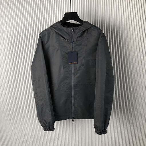 ルイヴィトン 新しいDAMIERジャカード両面着用ナイロン防風ジャケット