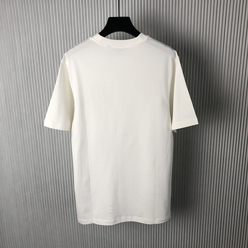 バーバリー新しい馬術騎士ロゴコットン半袖Tシャツ
