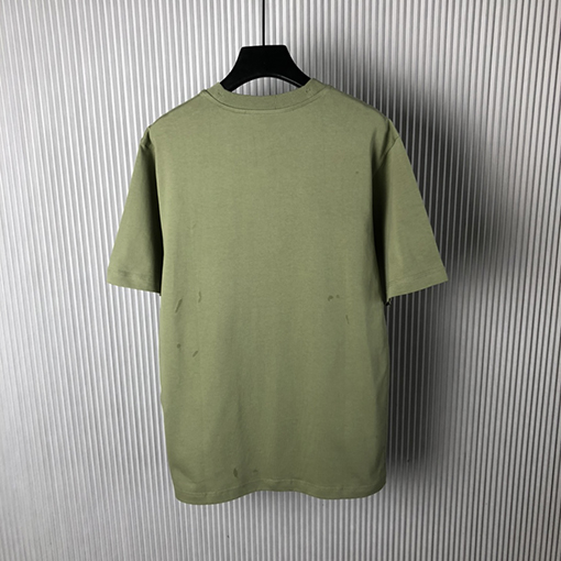 バーバリー新しい馬術騎士ロゴコットン半袖Tシャツ
