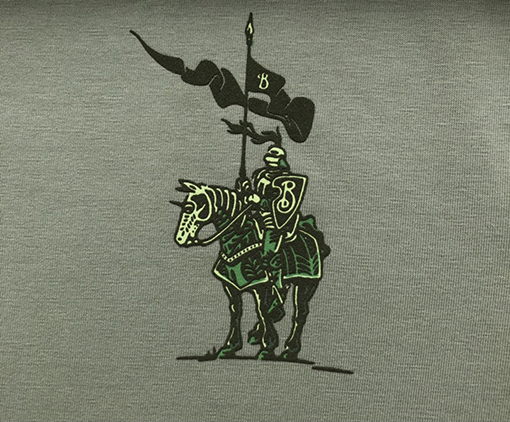 バーバリー新しい馬術騎士ロゴコットン半袖Tシャツ