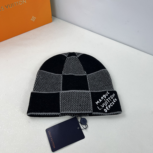 ルイヴィトンLouisVuittonの新しいウールのニット帽