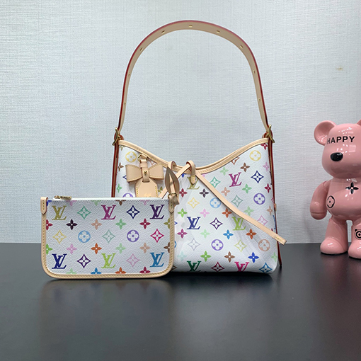 ルイヴィトン村上隆コラボCarryAllトランペットハンドバッグM13661