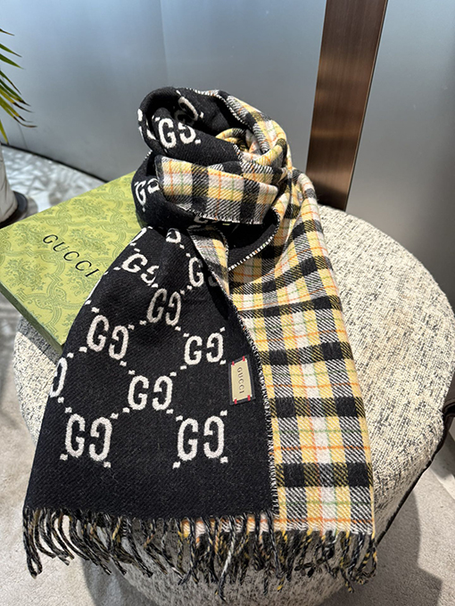 グッチスーパーコピー クラシックカシミヤスカーフ