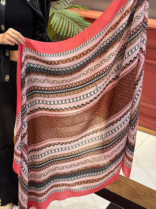 ルイヴィトン薄いカシミヤの長いスカーフ
