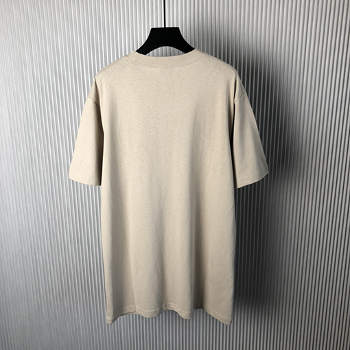 ディオール新しい刺繍ロゴ半袖Tシャツ