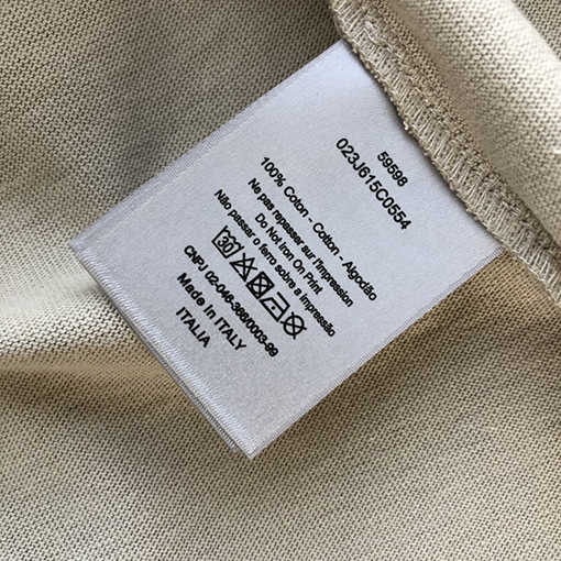 ディオール新しい刺繍ロゴ半袖Tシャツ