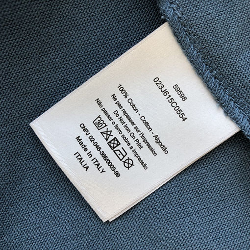 ディオール新しい刺繍ロゴ半袖Tシャツ