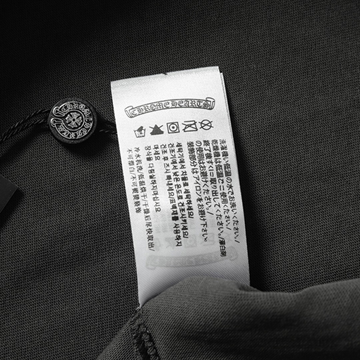 クロムハーツスーパーコピー新しいサンスクリットプリント半袖カジュアルTシャツ