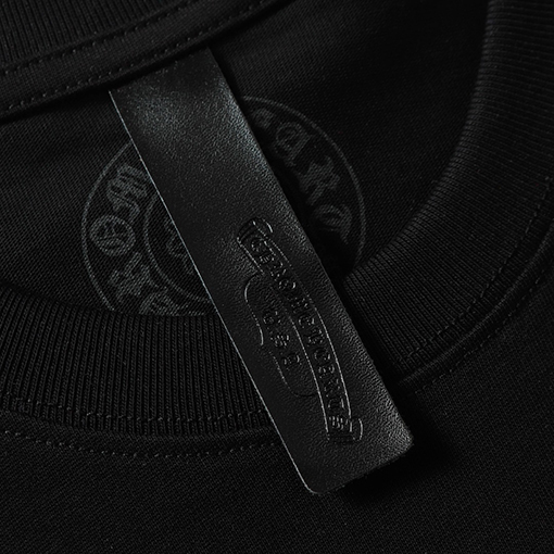 クロムハーツサンスクリットローリングストーン小さな舌赤LasVegasネック半袖Tシャツ