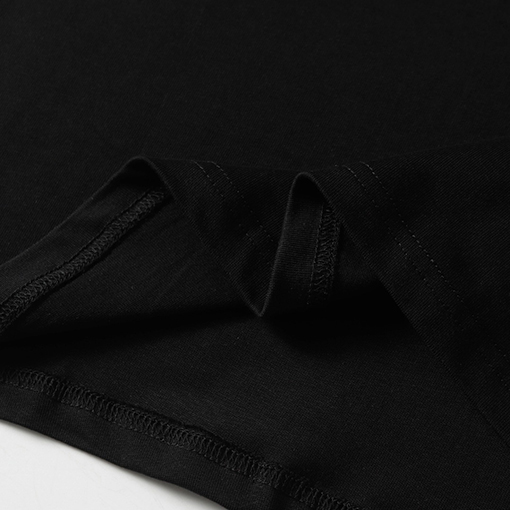 クロムハーツサンスクリットローリングストーン小さな舌赤LasVegasネック半袖Tシャツ