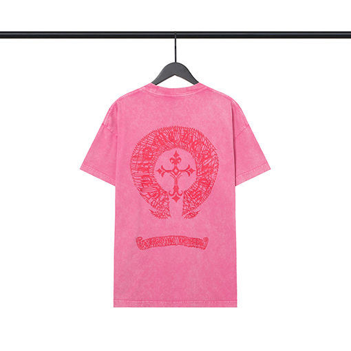 クロムハーツスーパーコピー水洗い炒め色古いTシャツ