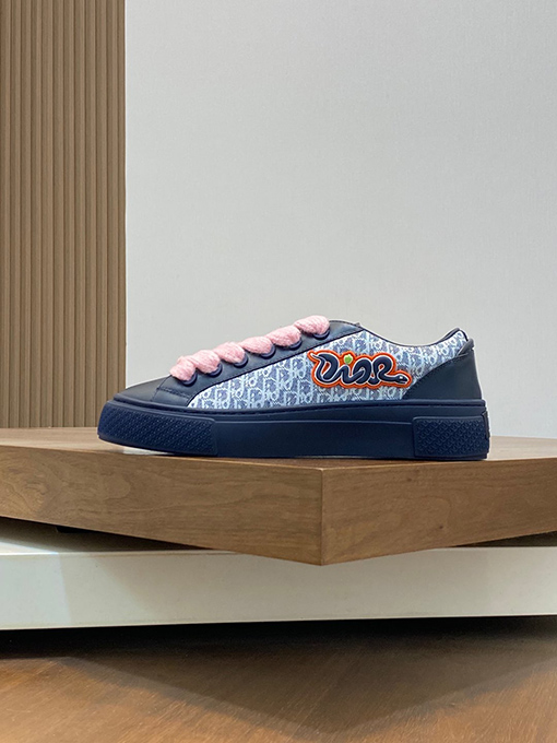 ディオールDior x Denim 最新TearsコラボレーションB33シリーズカジュアルスニーカー