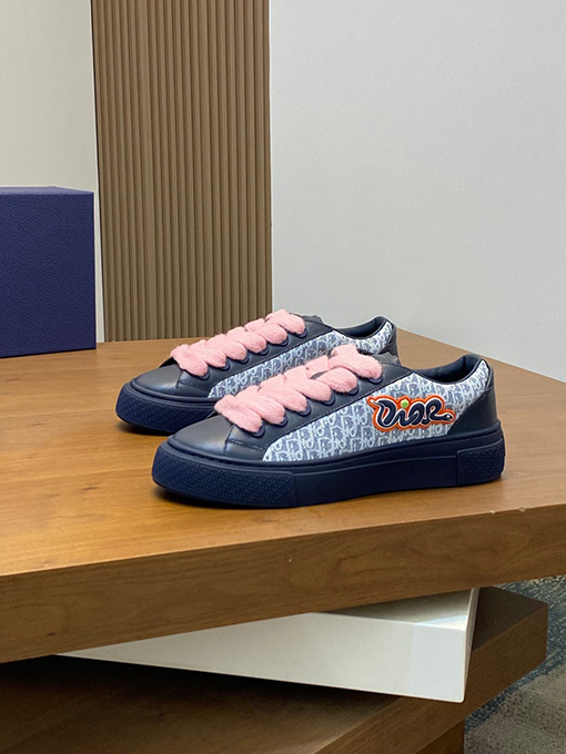 ディオールDior x Denim 最新TearsコラボレーションB33シリーズカジュアルスニーカー