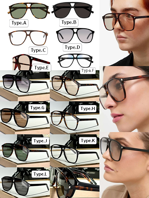 サンローランSAINT LAURENファッションサングラス MODEL
