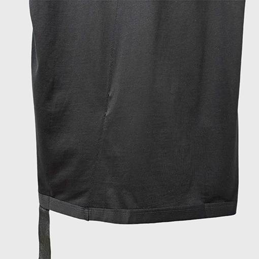 リックオウエンス レディースアルファベットプリントクルーネック半袖コットンニットTシャツ