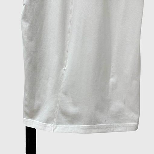 リックオウエンス  レディースアルファベットプリントクルーネック半袖コットンニットTシャツ