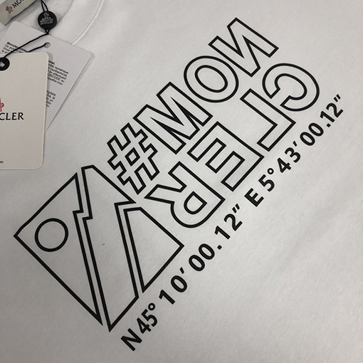 モンクレール新しいカップルの半袖Tシャツ