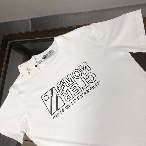 モンクレール新しいカップルの半袖Tシャツ