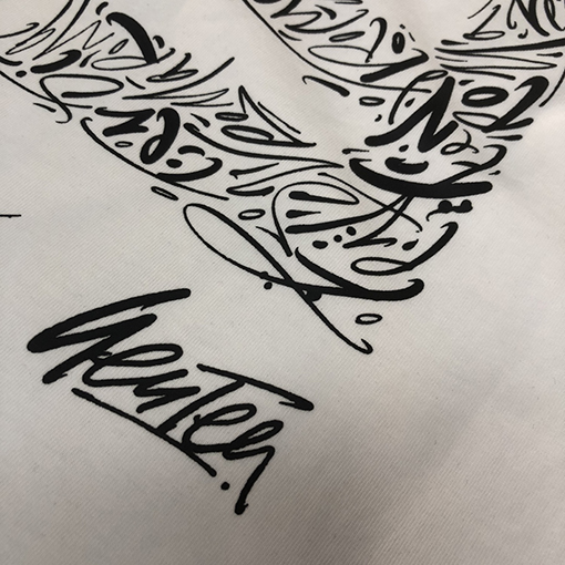 フェンディカップルコットン半袖Tシャツ