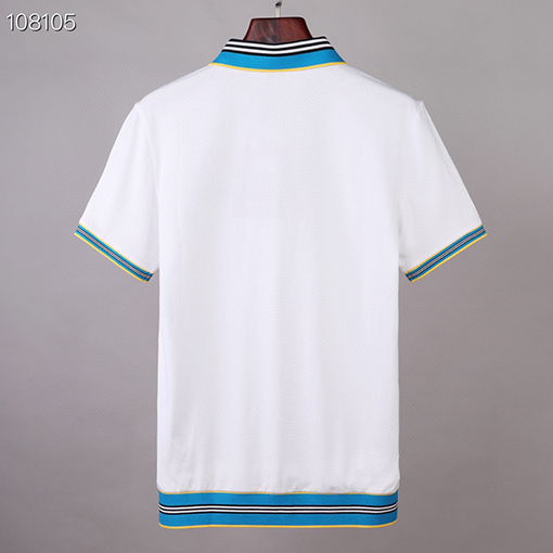バーバリー新しいメンズ半袖ラペルTシャツ