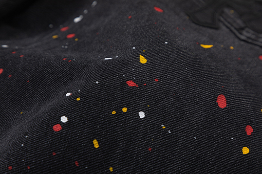 クロムハーツ  クロス刺繍の古いジーンズ